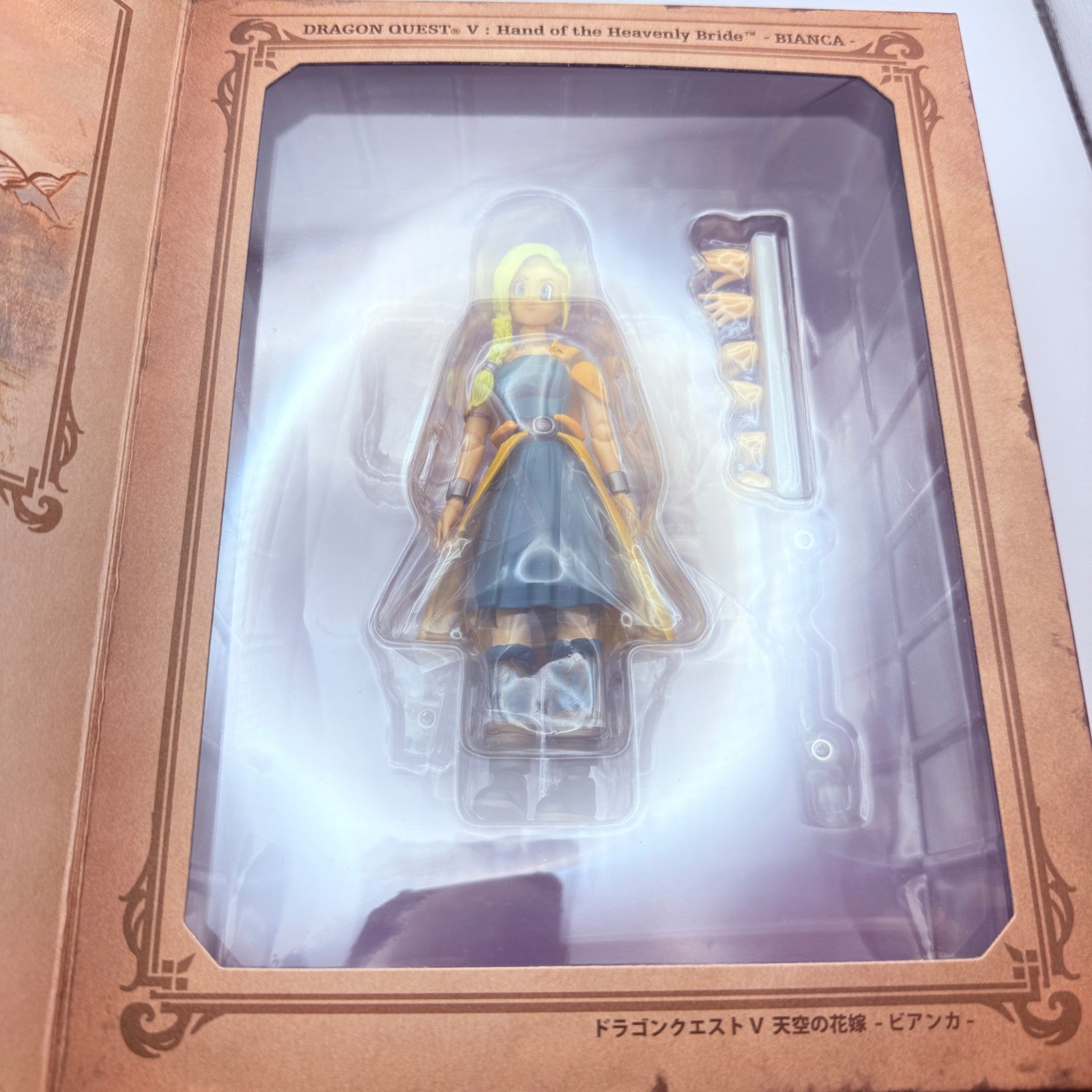 Dragon Quest V Bianca Bring Arts Action Figure Square Enix MISB14