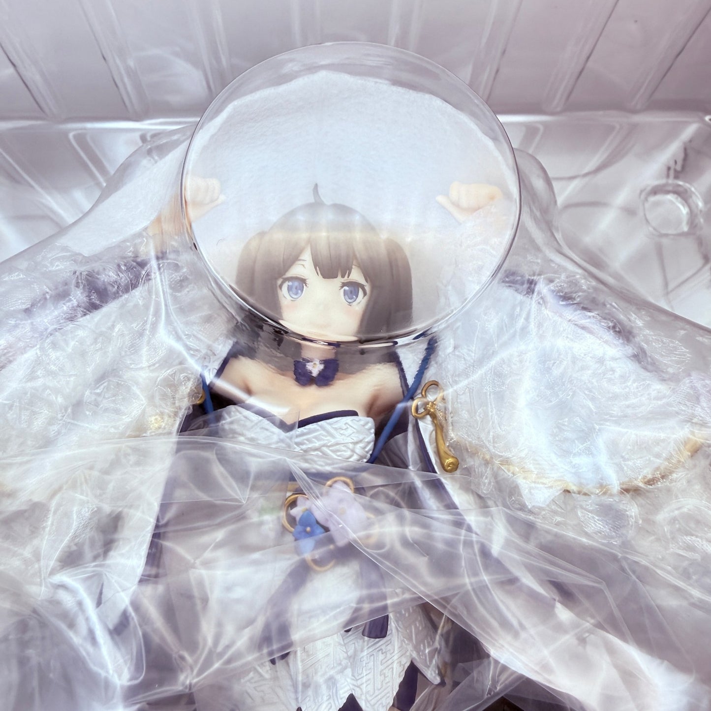 Hestia Shiromuku 1/7 Figure F:NEX DanMachi FuRyu Japanese Wedding Dress MIP14