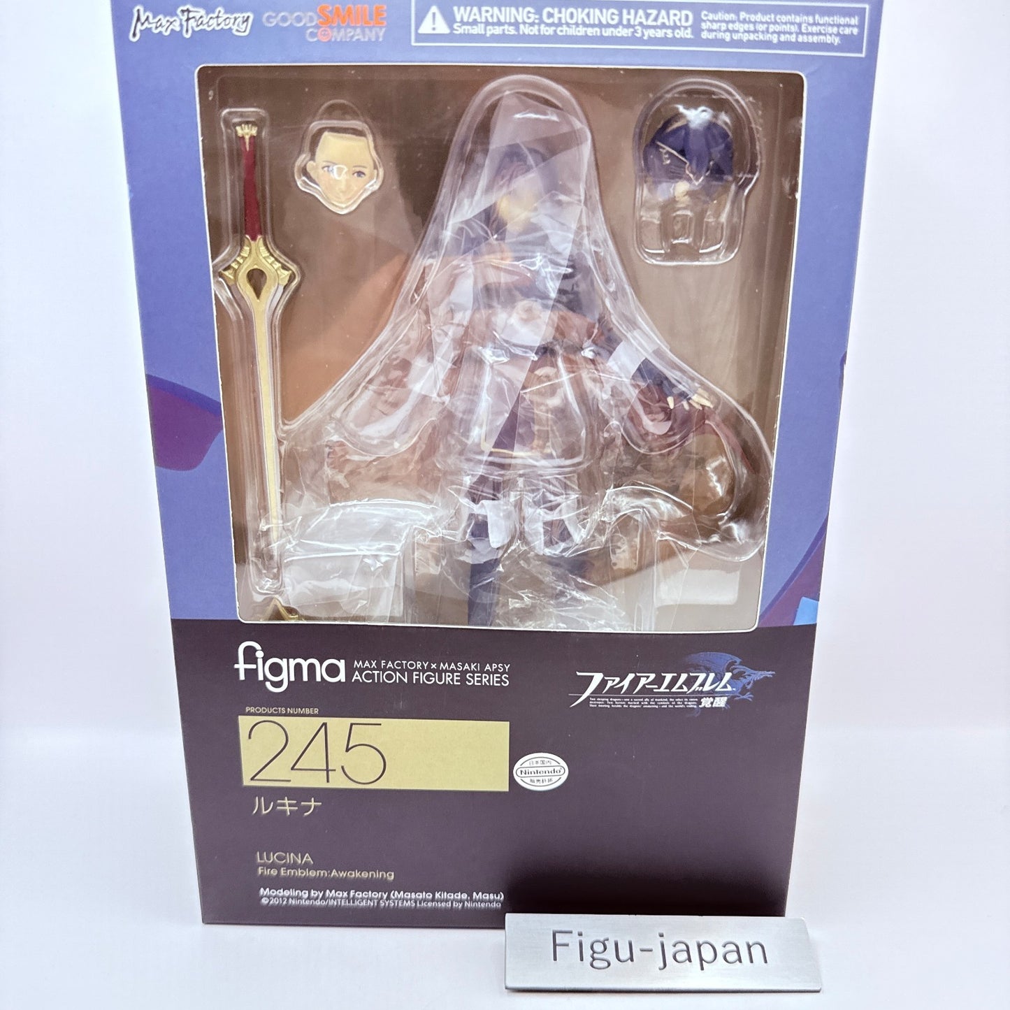 Lucina Figure figma Fire Emblem Awakening Max Factory MIB Authentic Japan0