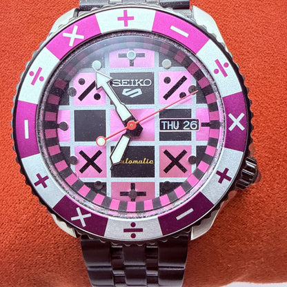 Trish Una SEIKO Watch SBSA033 JoJo Bizarre Adventure Golden Wind Custom Band MIB6