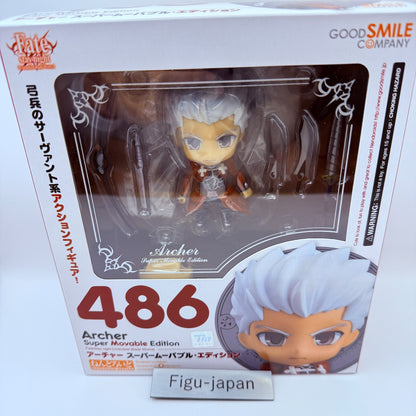 Archer Fate Stay Night Unlimited Blade Works Nendoroid 486 Figure GSC MISB0