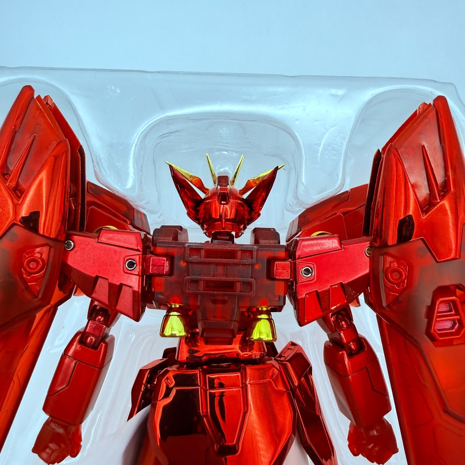 METAL ROBOT SPIRITS Wing Gundam Zero CHOGOKIN 50th Red Plated Bandai NIB18