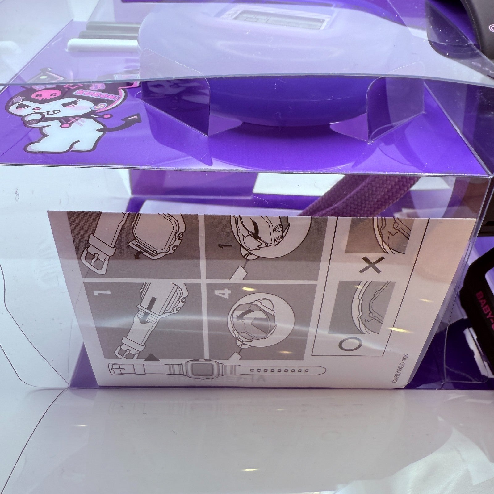 CASIO Baby-G BGD-10KKM1JR Kuromi Collaboration Model Digital Watch Japan Limited5