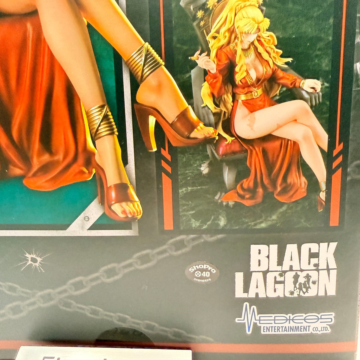 Black Lagoon Balalaika Crimson Empress  Figure Medicos Limited Bonus Face MISB13