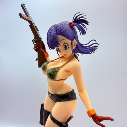 MegaHouse Dragon Ball Gals Bulma Army Ver. Type 2 Purple Hair Figure Japan8