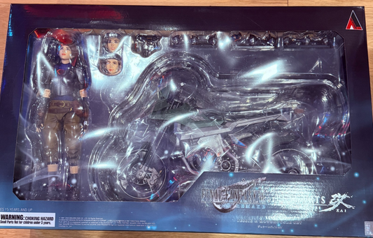 Jessie & Motorcycle Play Arts Kai Final Fantasy VII FF7 Remake Square Enix NIB0