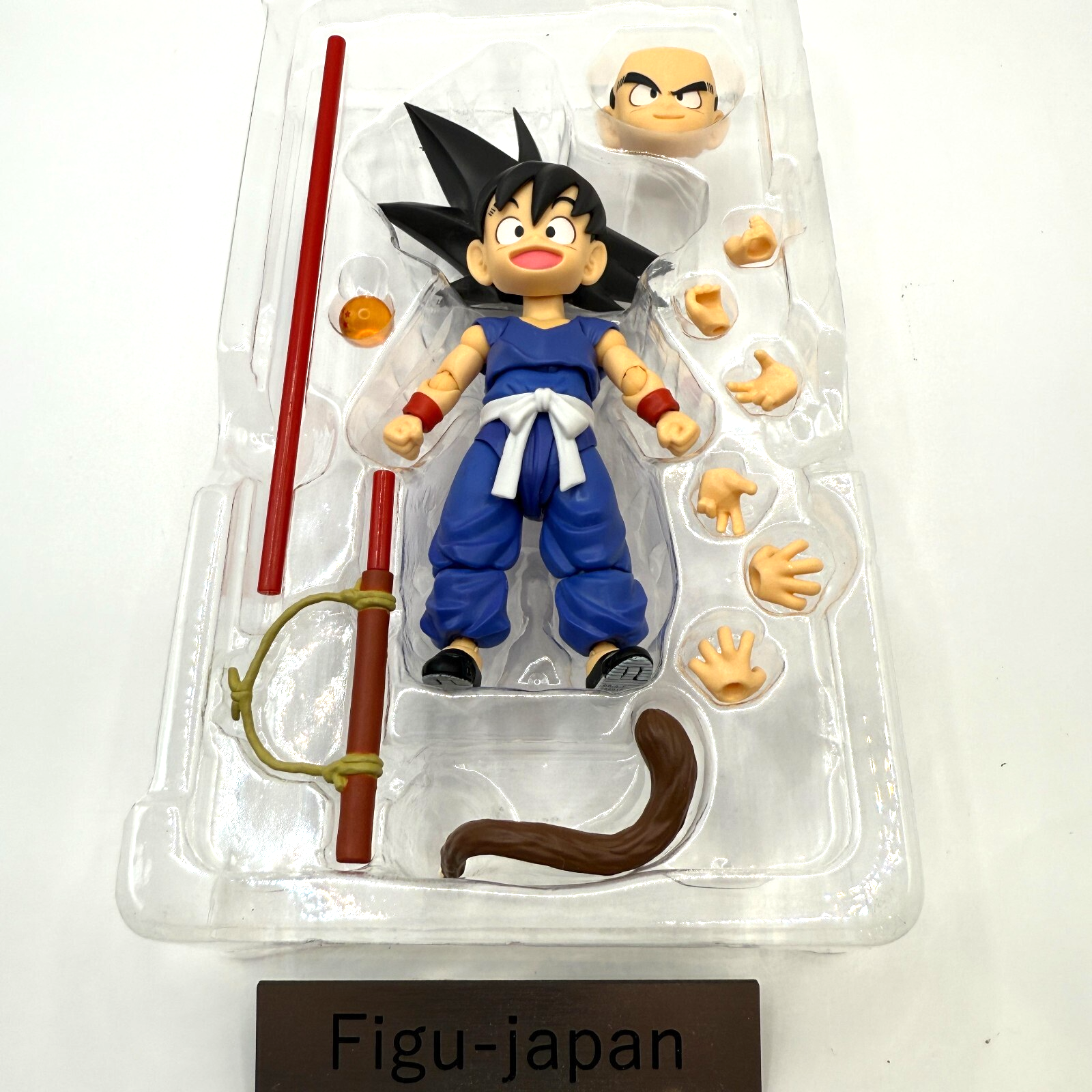 S.H.Figuarts Kid Goku Son Goku Childhood Dragon Ball Bandai Authentic10
