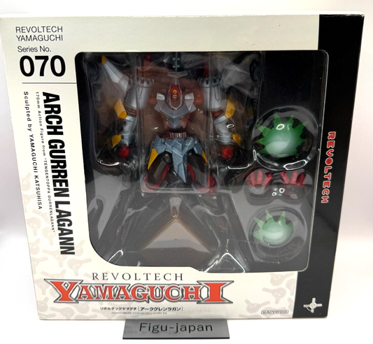 Revoltech Yamaguchi Arch Gurren Lagann Tengentoppa Gurrenlagann 070 japan used0