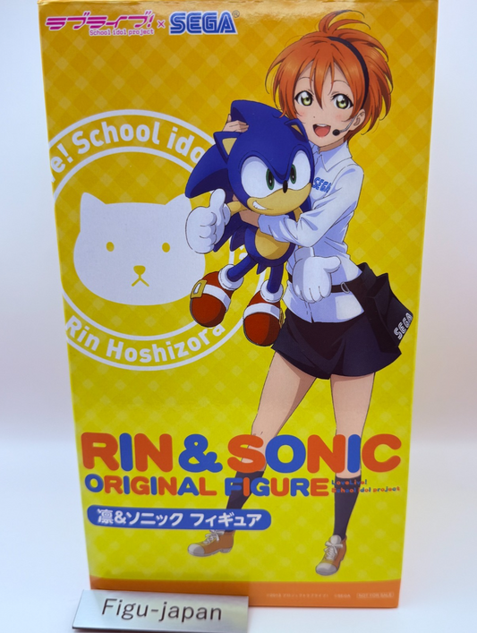 NEW Sonic x Love Live Rin Hoshizora SEGA Limited Figure AUTHENTIC [NO US TAX]0