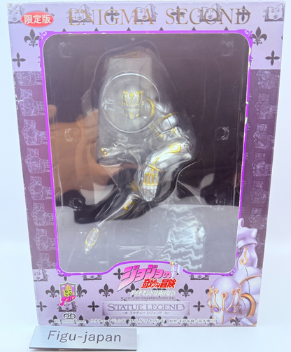 Statue Legend Jojo Part 4 Enigma Second Silver 1000 Limited Figure Sealed Japan0