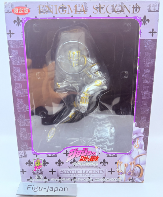 Statue Legend Jojo Part 4 Enigma Second Silver 1000 Limited Figure Sealed Japan0