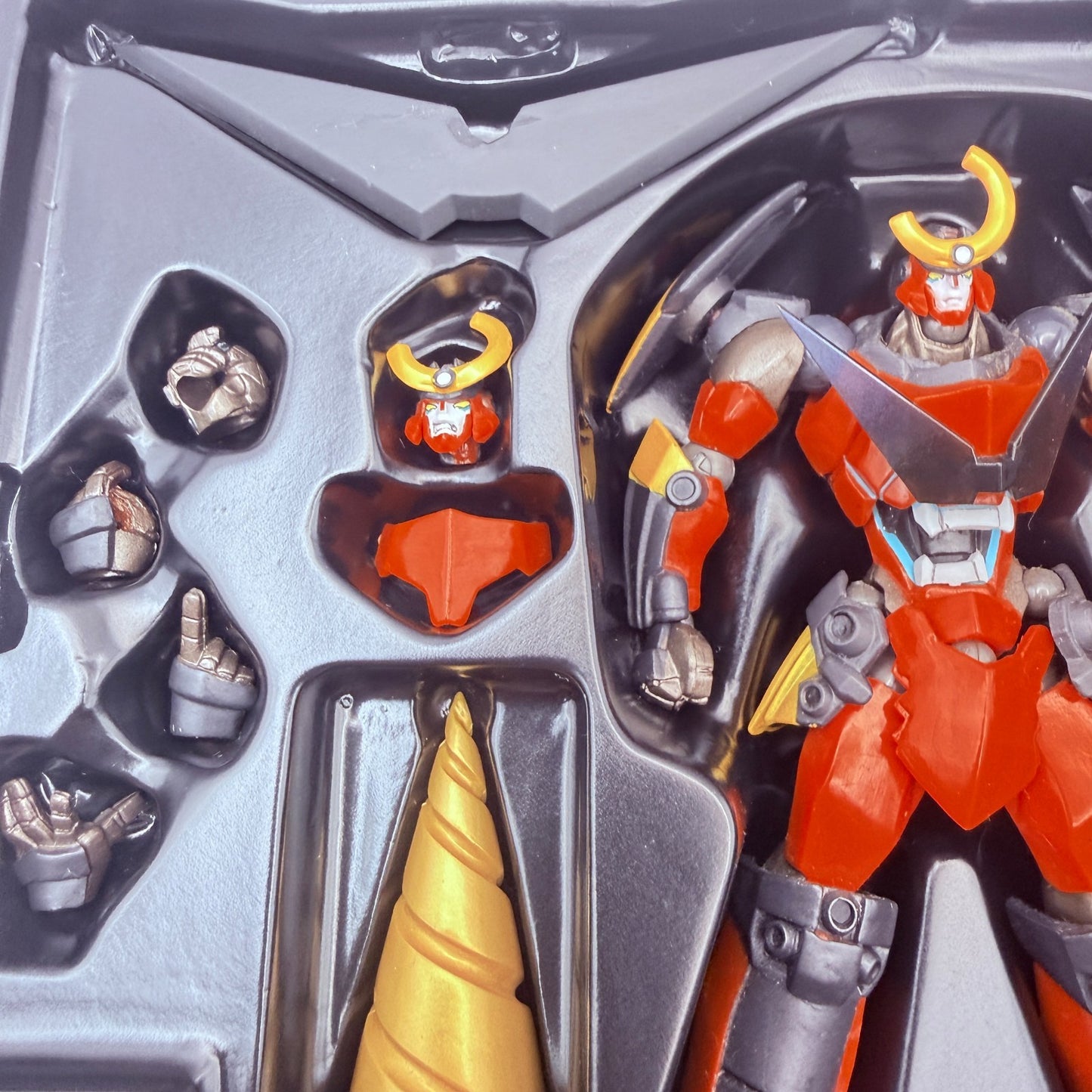 Gurren Lagann 119 Revoltech Yamaguchi Wing Kaiyodo Figure Authentic Japan MIB7