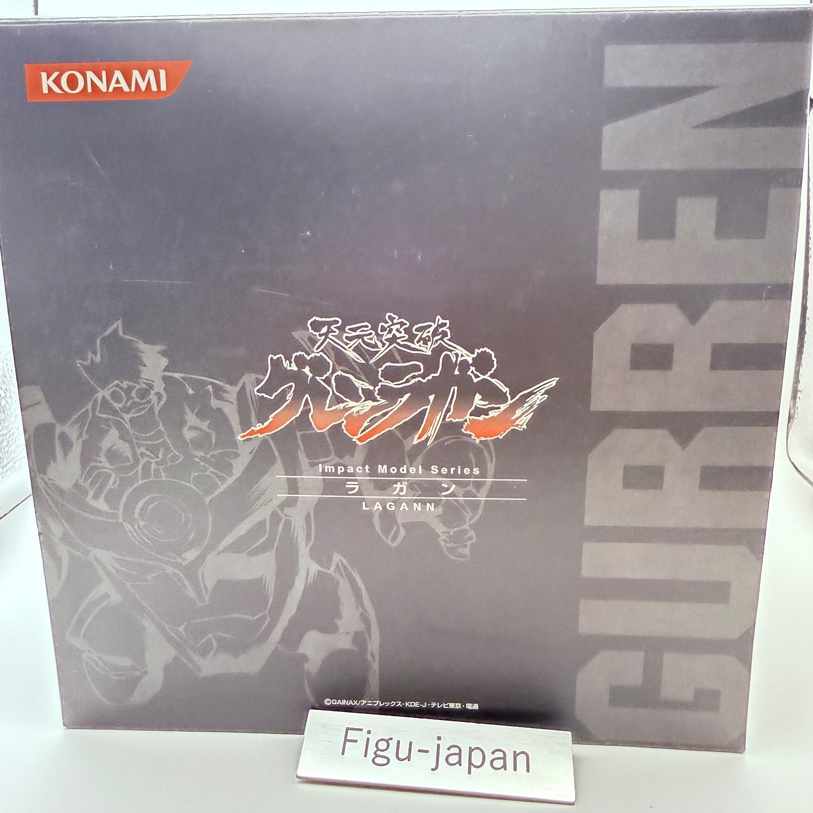 Lagann Impact Model Series Tengen Toppa Gurren Lagann Konami Action Figure MIB0
