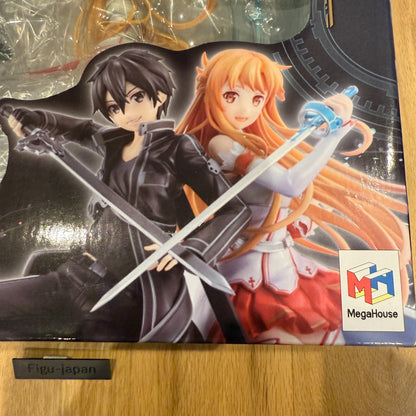Lucrea SAO 10th Anniversary Kirito & Asuna 1/7 Figure MegaHouse Aniplex Mint Use3