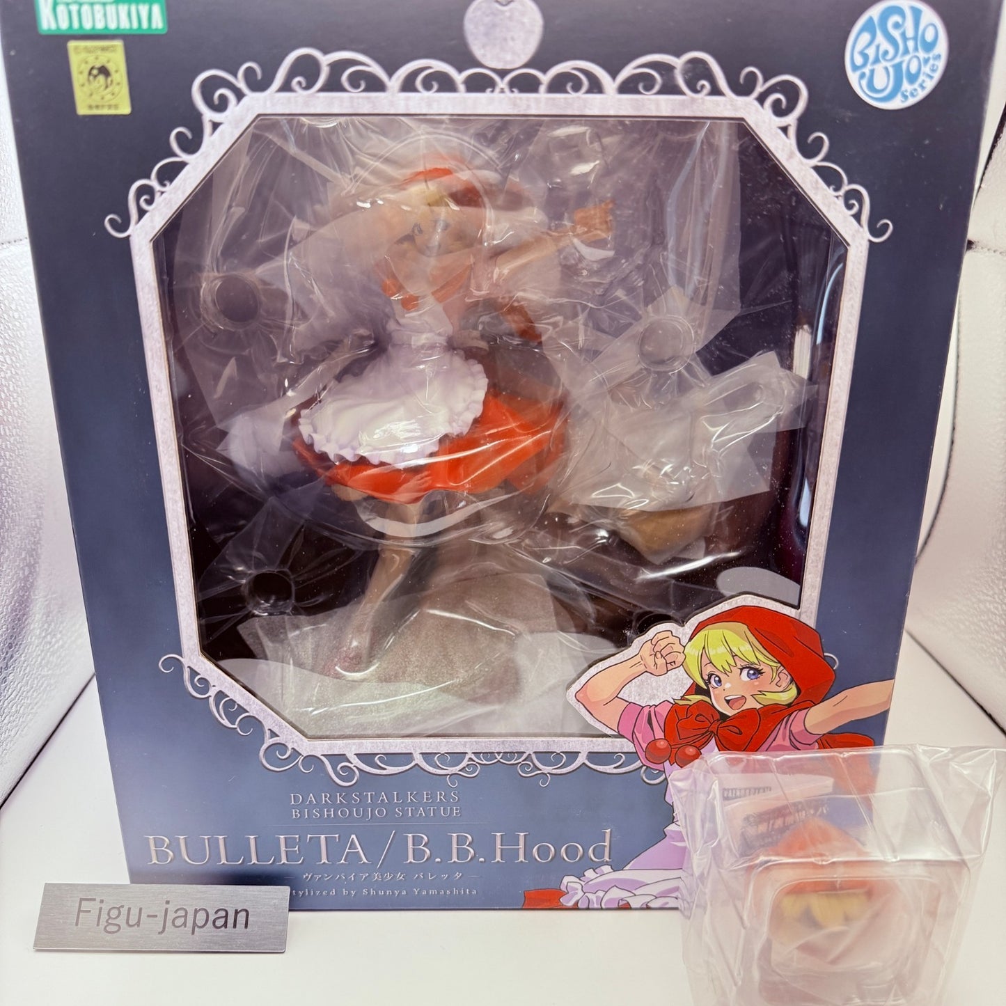 B.B. Hood Bulleta Bishoujo Statue Darkstalkers Kotobukiya w/ Bonus Face MISB0