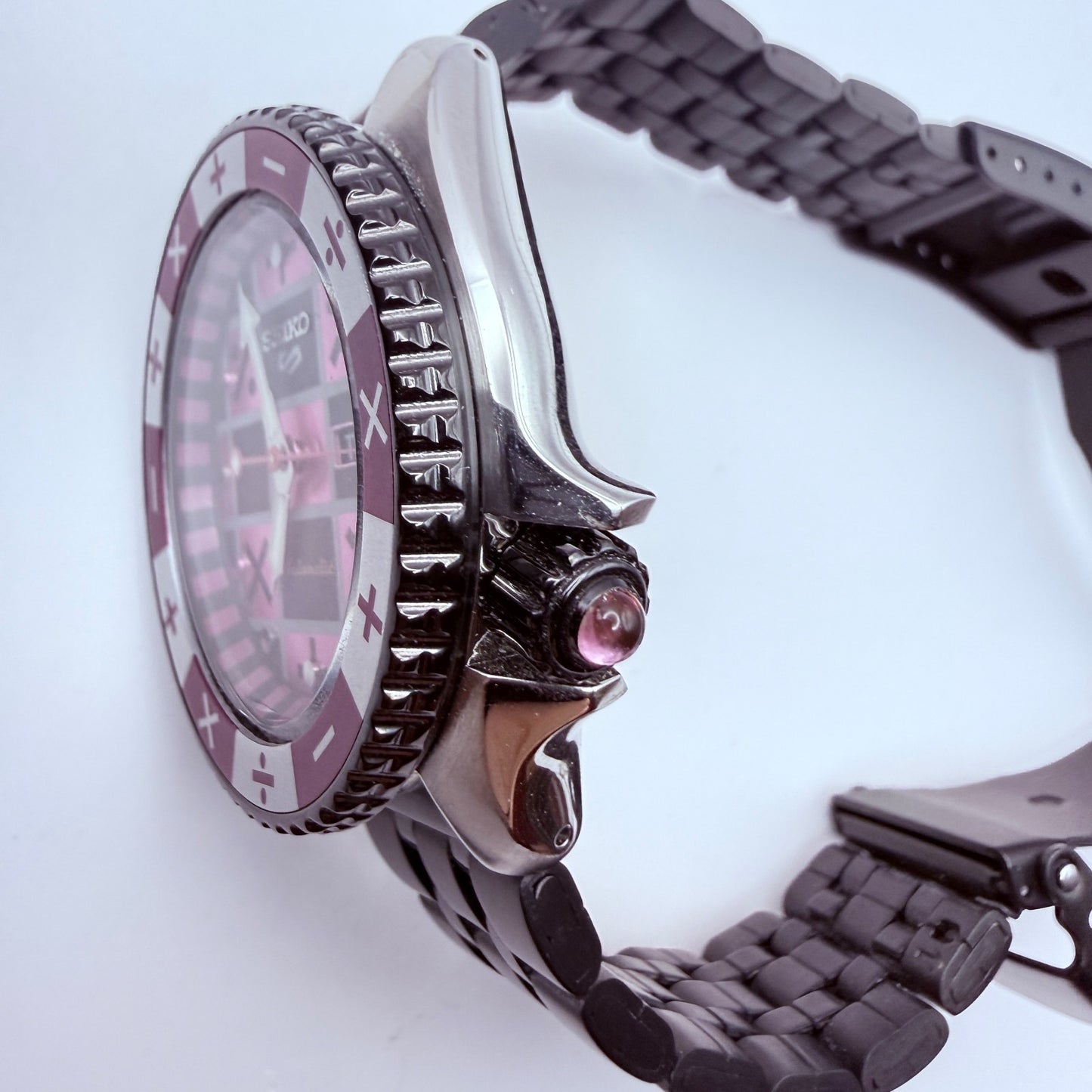 Trish Una SEIKO Watch SBSA033 JoJo Bizarre Adventure Golden Wind Custom Band MIB8