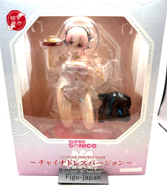 Super Sonico China Dress Version Emontoys 1/7 Figure japan express[express]0