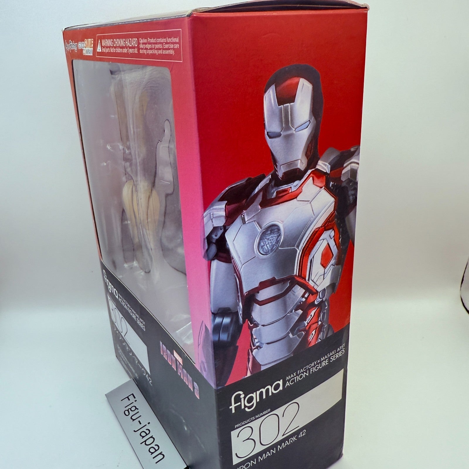 Max Factory figma 302 Iron Man Mark 42 XLII Figure Avengers Marvel Mint Japan9