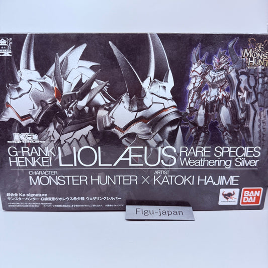 Chogokin Ka signature Monster Hunter G-Class Rathalos Silver Weathering MISB0