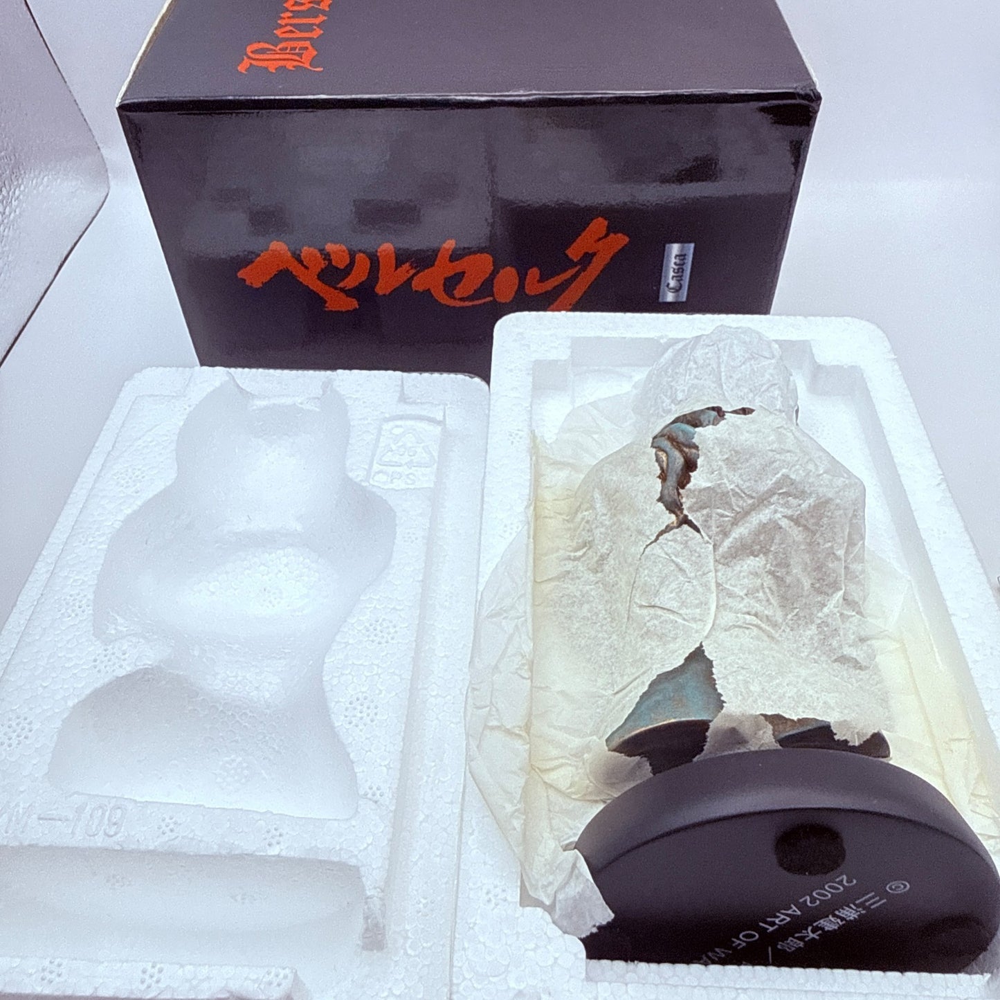 Casca Bronze Bust Figure Berserk ART OF WAR Young Animal Exclusive Official MIB1