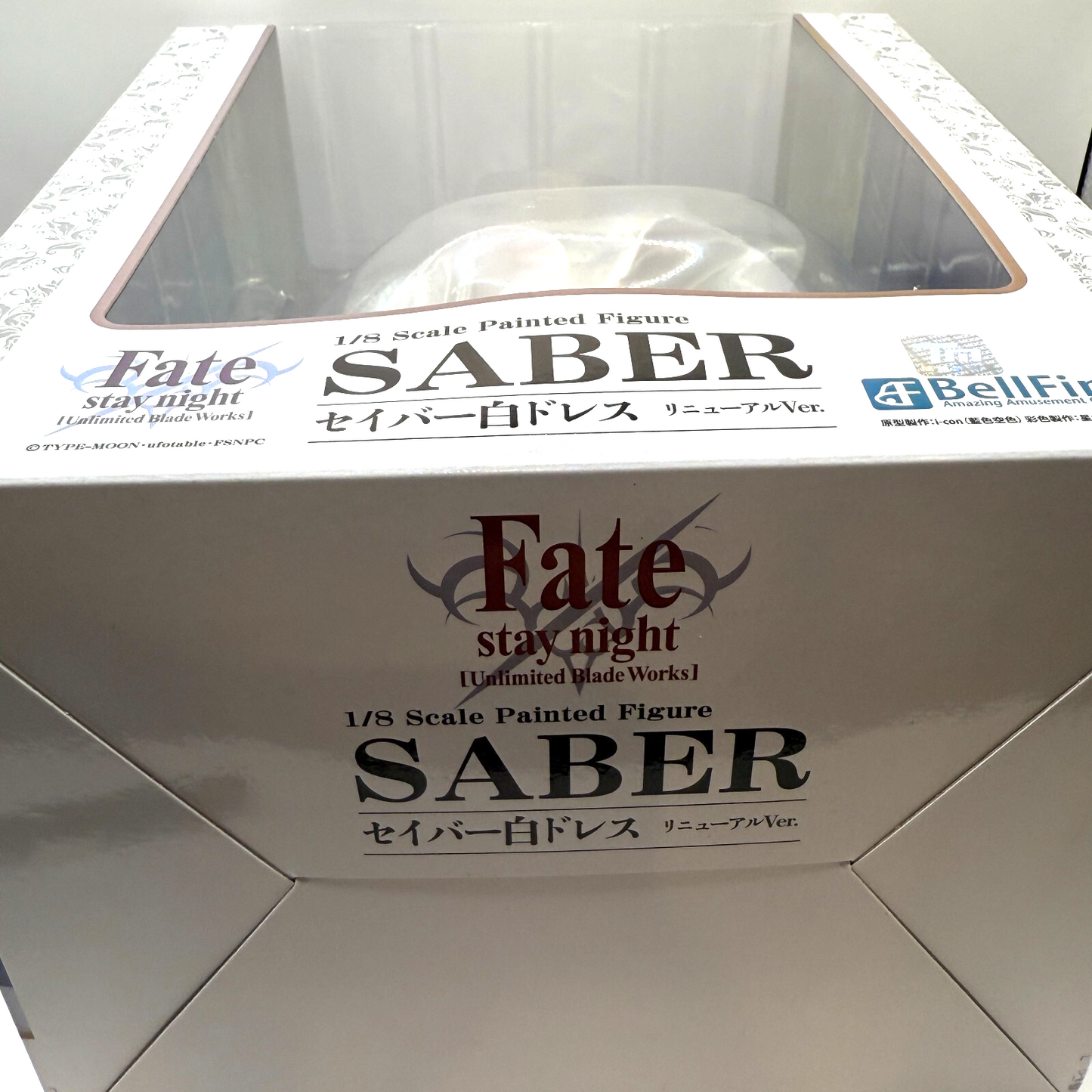 Fate stay night Saber White Dress Renewal Ver 1/8 Figure BellFine Authentic NEW2