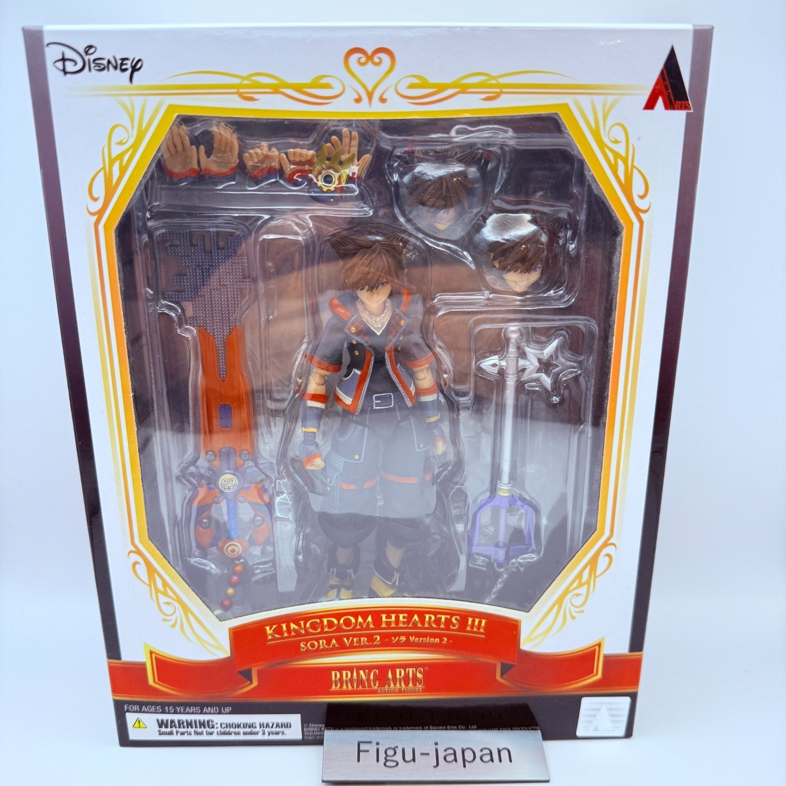 Square Enix Kingdom Hearts III Bring Arts Sora Ver. 2 Action figure  [express]0