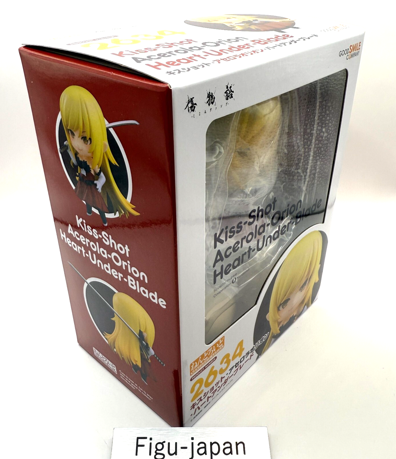 Kizumonogatari KissShot AcerolaOrion Nendoroid 2634 Action Figure GSC NIB3