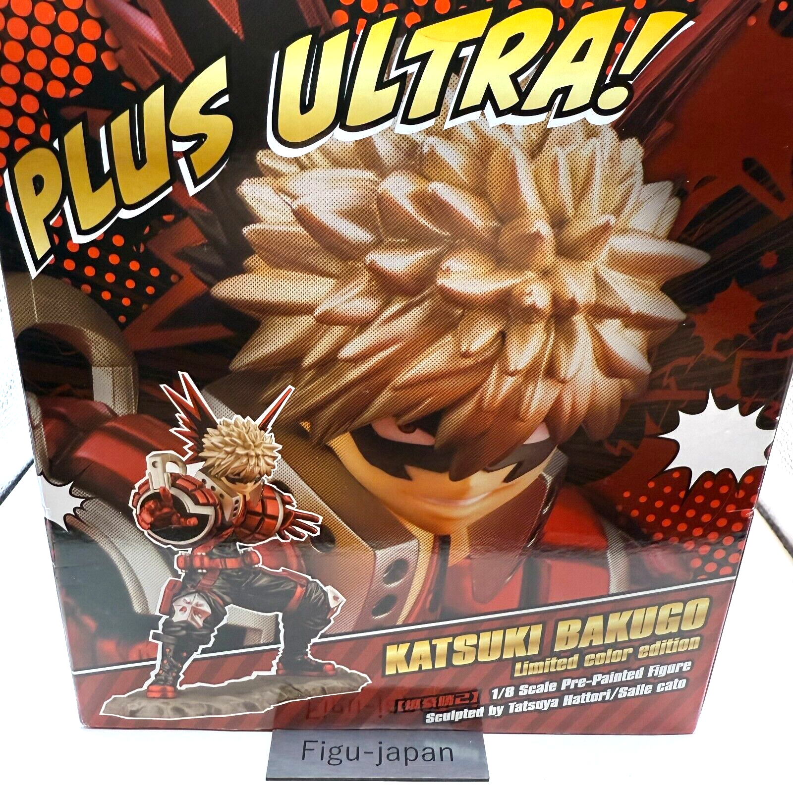 Authentic Kotobukiya ARTFX J Katsuki Bakugo Limited Color Edition Figure MHA NEW3
