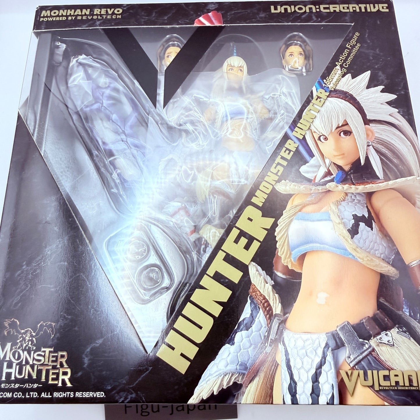 Kirin Female Swordsman Vulcanlog 002 Monster Hunter Figure Union Creative MIB0