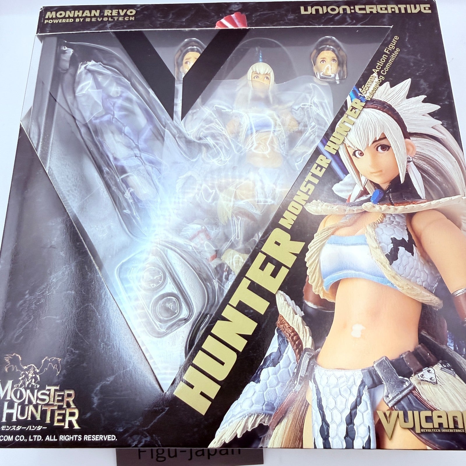 Kirin Female Swordsman Vulcanlog 002 Monster Hunter Figure Union Creative MIB0