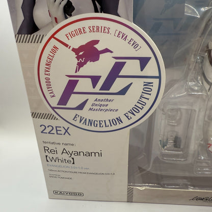 Kaiyodo Evangelion Evolution EV022EX Rei Ayanami White Figure 3rd Village New9