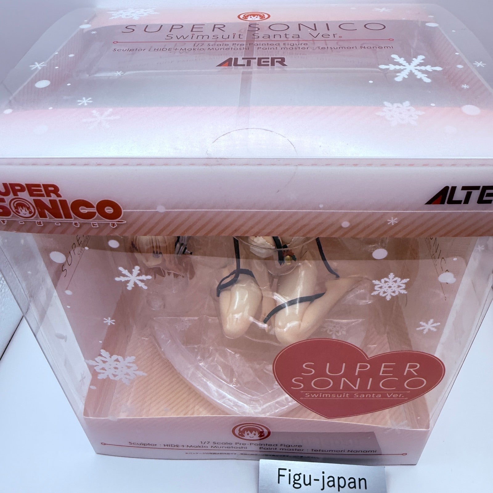 Super Sonico Santa Bikini Ver Figure 1/7 Alter Authentic Japan MIB6