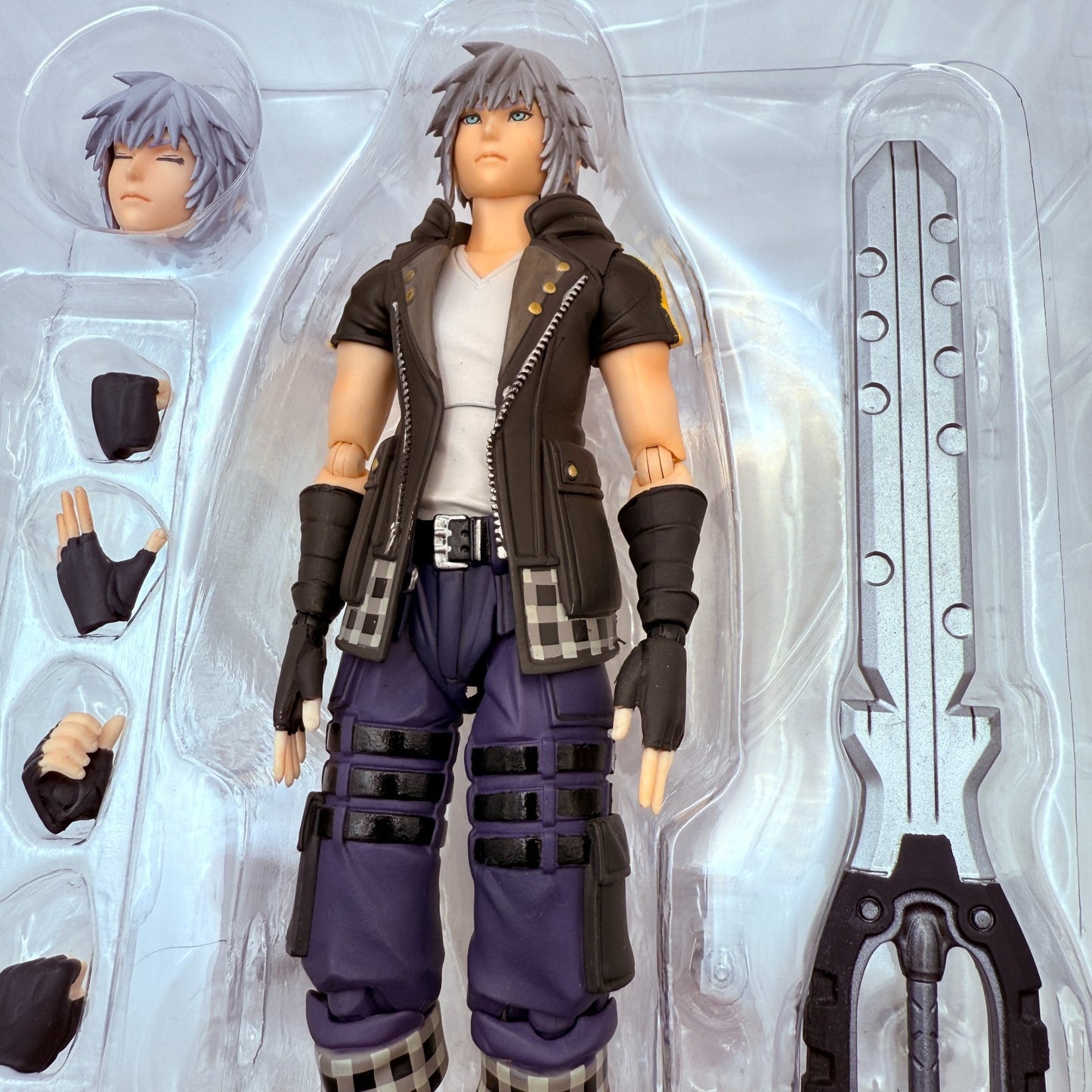 Square Enix Bring Arts Riku Kingdom Hearts III 3 Action Figure Disney Japan Used4