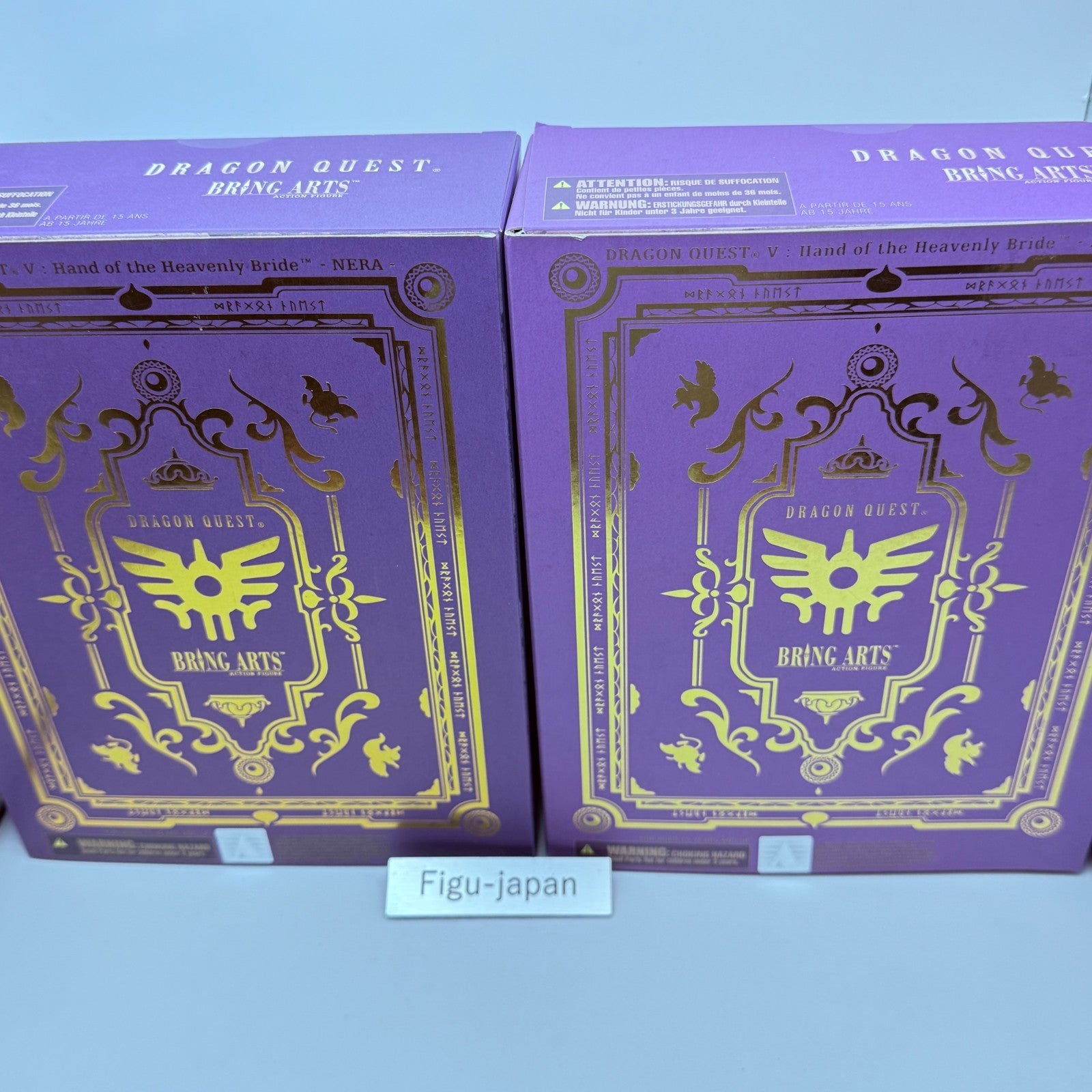 Bring Arts Dragon Quest V DQ5 Bianca & Flora Nera Figure Set Square Enix MISB12