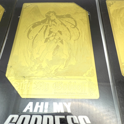 Ah! My Goddess metal Gold Card set of 12 Verdandi Urd Skuld [express]2