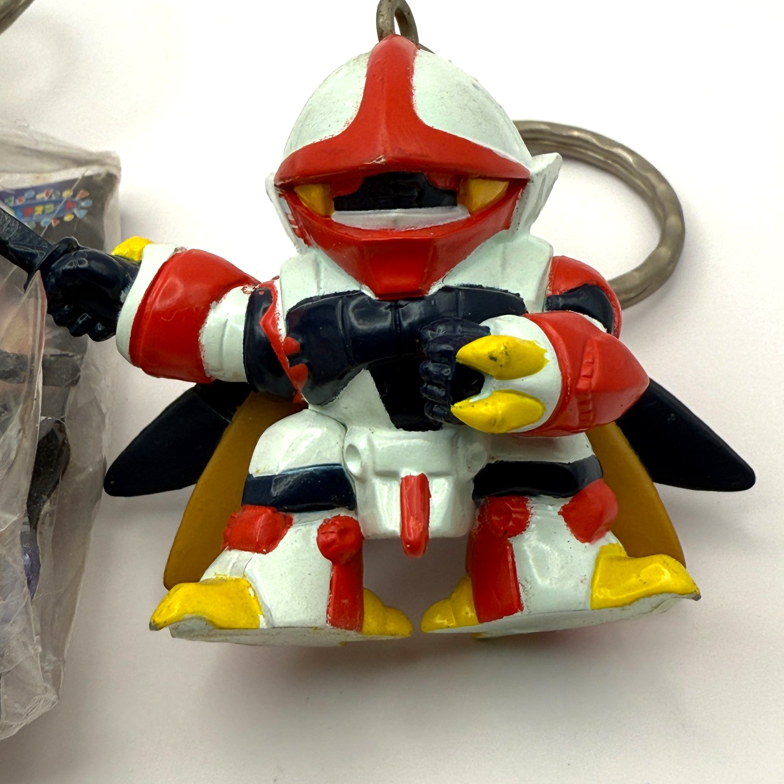 Super Robot Wars Keychain Set Gundam Evangelion Ideon Bilbain Vintage Japan5