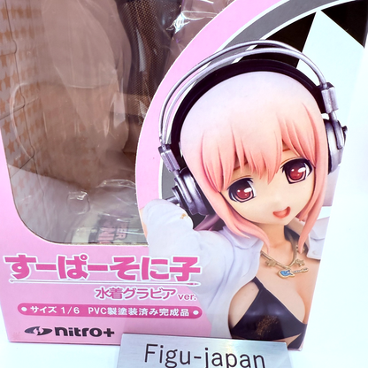 Super Sonico Swimsuit Gravure Ver 1/6 Figure SoniComi Skytube MIB3