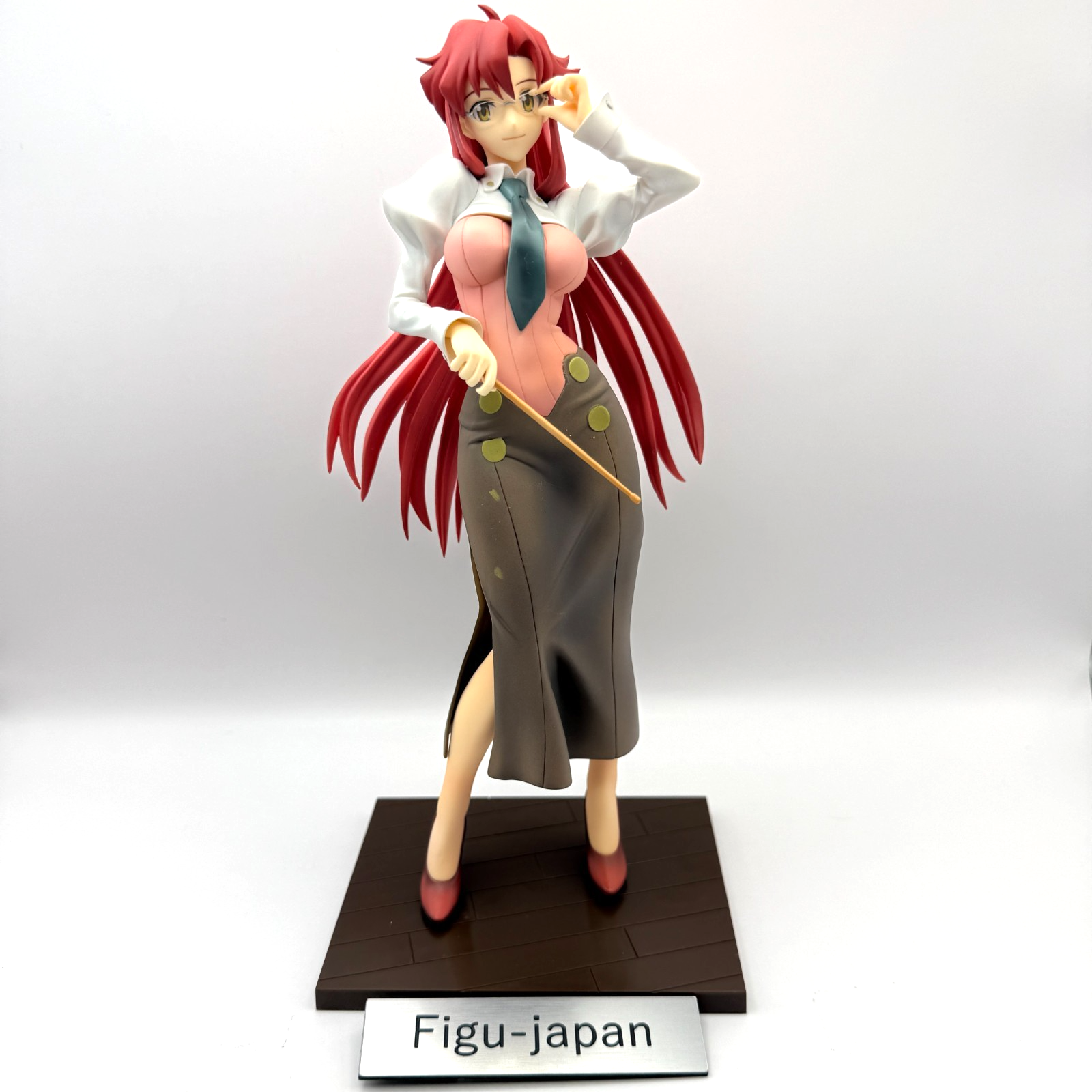 Gurren Lagann Yomako Teacher Yoko 1/8 Figure Alter READ FLAW Authentic Japan13