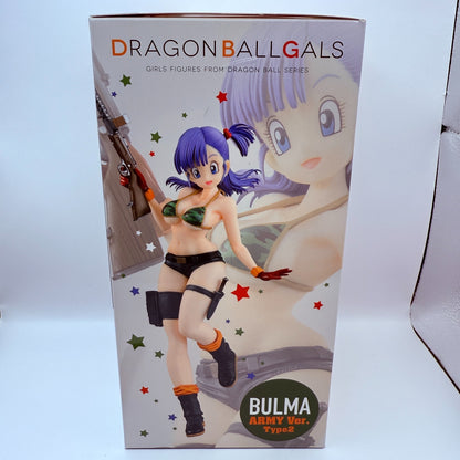 MegaHouse Dragon Ball Gals Bulma Army Ver. Type 2 Purple Hair Figure Japan6