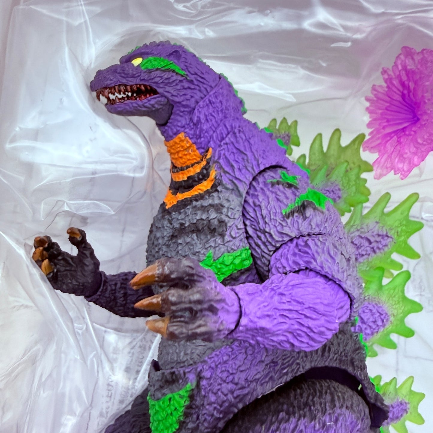 S.H.MonsterArts Godzilla feat. EVA-01 Evangelion Figure Opened Mint Authentic7