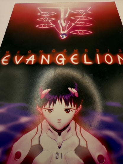 Evangelion Death & Rebirth Movie Booklet 1997 MINT with Slayers Flyer Japan10