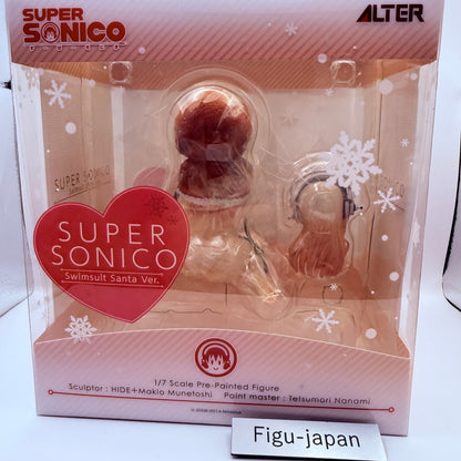 Super Sonico Santa Bikini Ver Figure 1/7 Alter Authentic Japan MIB3