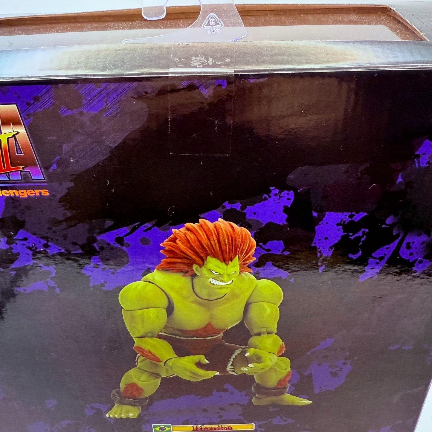 Jada Toys Street Fighter II Blanka 1/12 Action Figure Japan Evolit Ver New Seale7