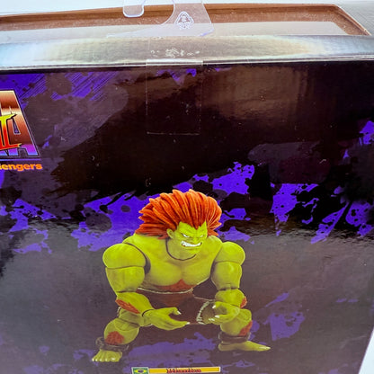 Jada Toys Street Fighter II Blanka 1/12 Action Figure Japan Evolit Ver New Seale7