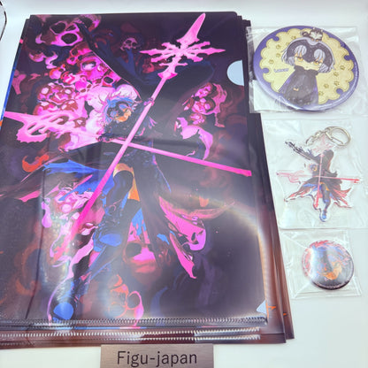 Fate/Samurai Remnant 2nd Anniv Kuji Lancer Jeanne Alter SP 4Item Set Clear File0