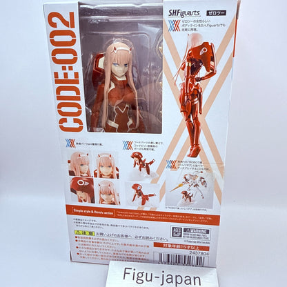 Zero Two Figure S.H.Figuarts Darling in the Franxx Bandai MIB Authentic Japan2