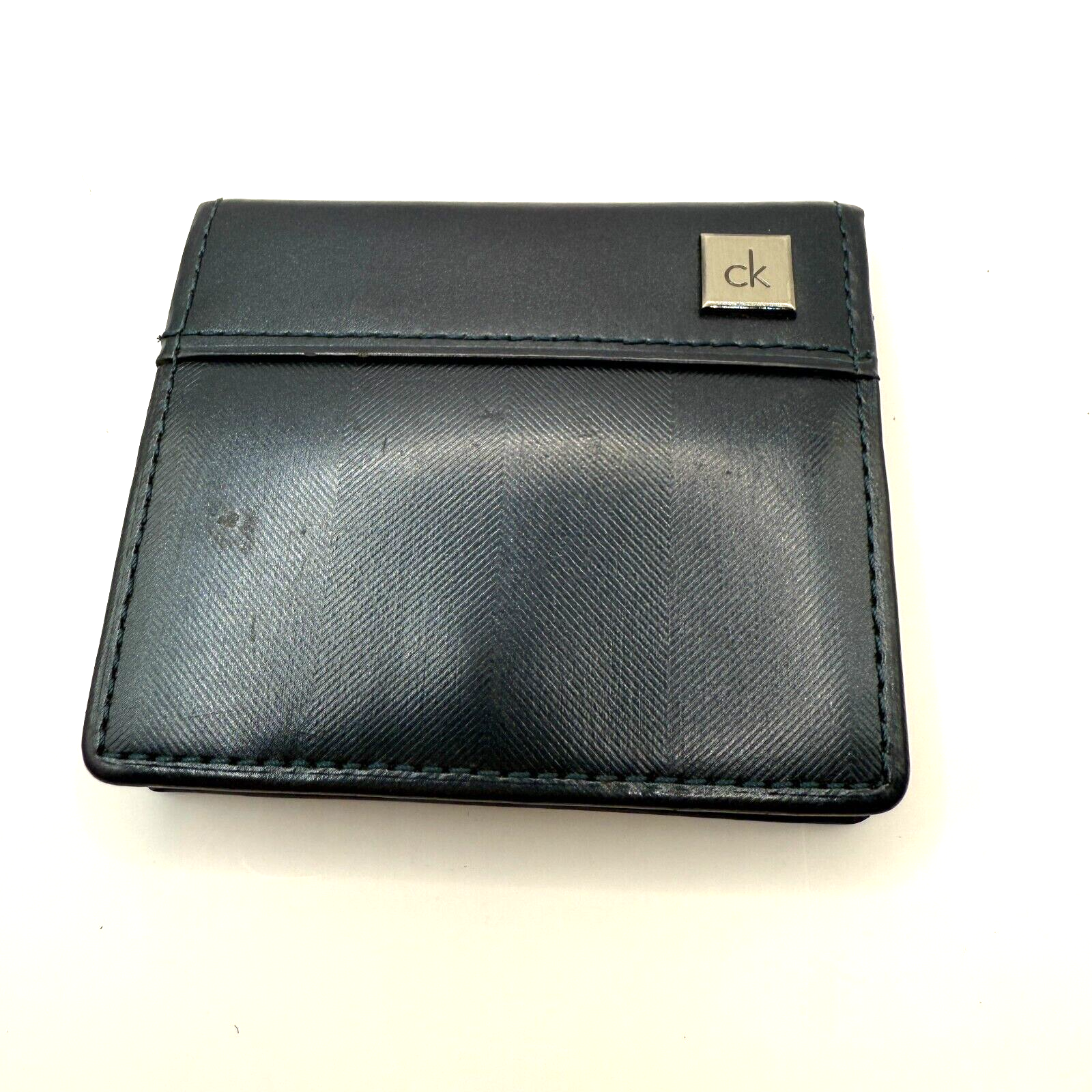 Calvin Klein Gray Faux Leather Discontinued product With Coin Purse.[express]20