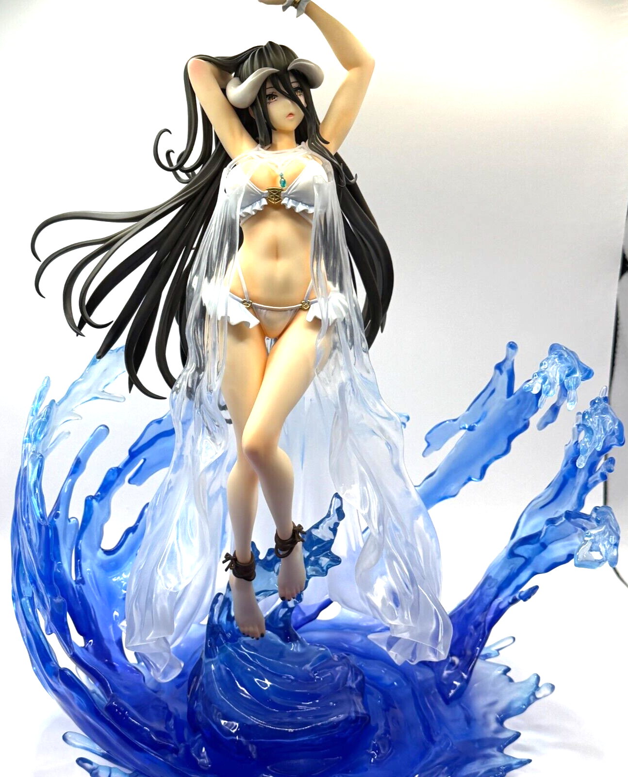 Overlord Albedo Swimsuit Ver 1/7Scale Figure Shibuya Scramble eStream Japan Mint0