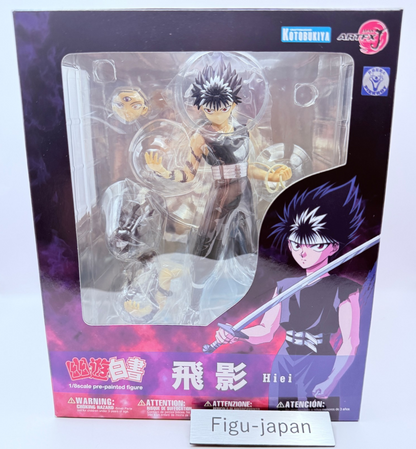 Hiei ARTFX J Yu Yu Hakusho 1/8 Scale Figure Kotobukiya Authentic MISB0