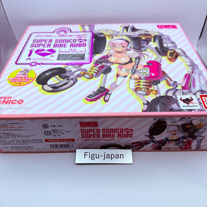 Super Sonico Bike Robo Nitroplus 10th Anniversary Tamashii Nations Bandai MIB HT17